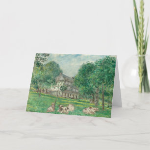 Tarjeta Vacas al mediodía   Frederick Carl Frieseke