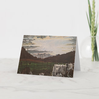 Tarjeta "Vacas en tooby" por AlarsenArtist