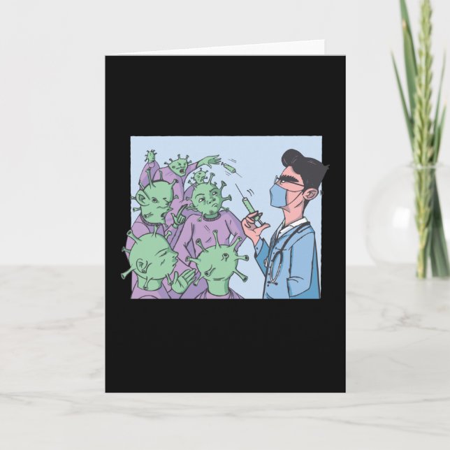 Tarjeta Vacuna de Coronavirus (Anverso)