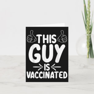 Tarjeta Vacunación Pro Cotización Gráfica Humana Vacunada