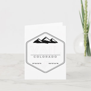 Tarjeta Vail Colorado Snowboard T