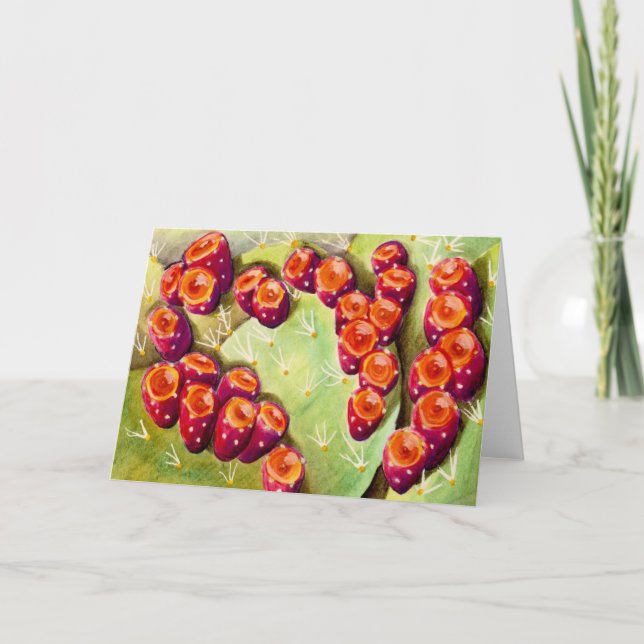 Tarjeta Vainas del cactus (Anverso)