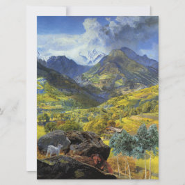 Tarjeta Val d'Aosta (majestuoso paisaje alpino italiano)