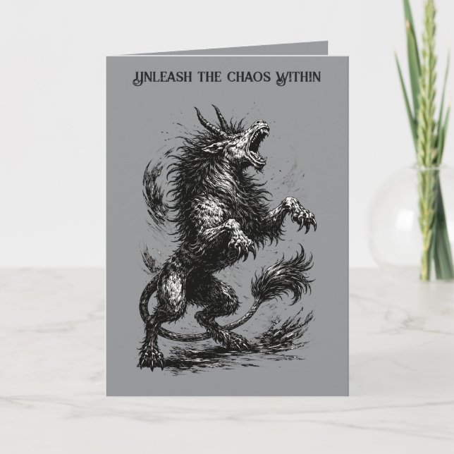 Tarjeta Valefor Desatado Brama del Rey Infernal (Anverso)