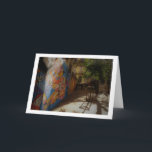 Tarjeta Valencian Street Art, España<br><div class="desc">Valencian Street Art,  España Greeting Card. You can easily customize this product for free if you would like to add wording or change the color of the background.</div>