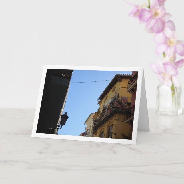 Tarjeta Valencian Town House, Valencia City, España (Orquídea)