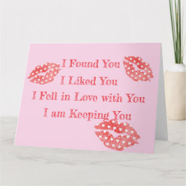 Tarjeta Valentijn Wenskaart