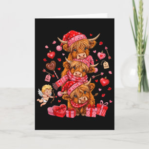 Tarjeta Valentín Divertido Amante de las Vacas Xoxo Sé Mía