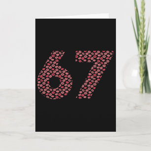 Tarjeta Valentine 67 Labios Divertidos Besucones Labial Ro