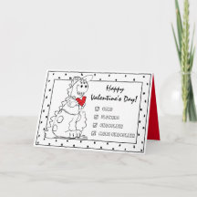 Valentine Dinosaur Love