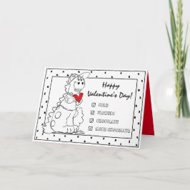 Tarjeta Valentine Dinosaur Love