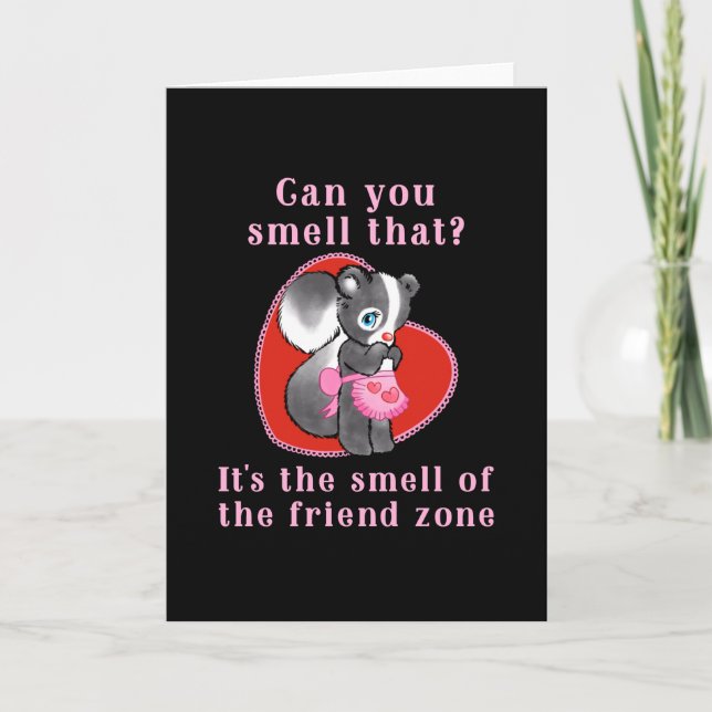 Tarjeta Valentine divertida (Anverso)
