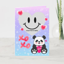 Valentine Panda en el amor