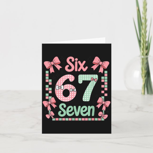 Tarjeta Valentine’s Day 67 Meme Filled With Hearts Funny S (Anverso)