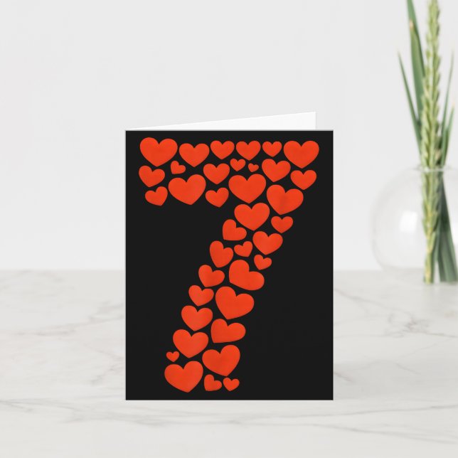 Tarjeta Valentine’s Day 67 With Heart Matching Couple Vale (Anverso)