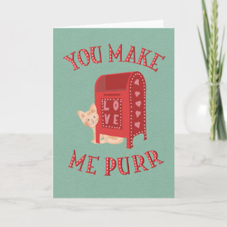 Tarjeta Valentine´s Day Kitty Love Letters
