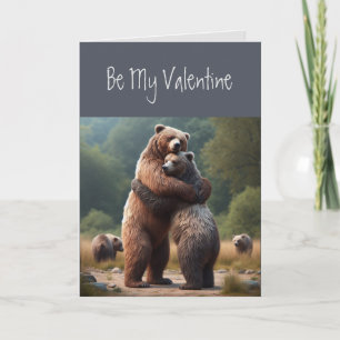 Tarjeta Valentine Todos Los Abrazos De Oso Que Quieres La