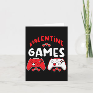 Tarjeta Valentine Video Games Funny Día de San Valentín Ga