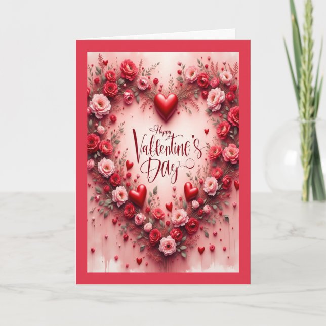 Tarjeta Valentine's Day Card for your Mother & Father (Anverso)