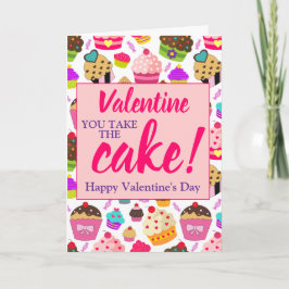 Tarjeta Valentines Pink Te Llevas El Pastel