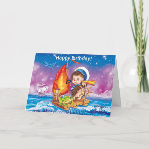 Tarjeta Valiente marinero