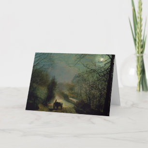 Tarjeta Valle de la fragua de Juan Atkinson Grimshaw el