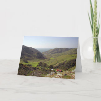 Tarjeta Valle de Tennessee, el condado de Marin, CA