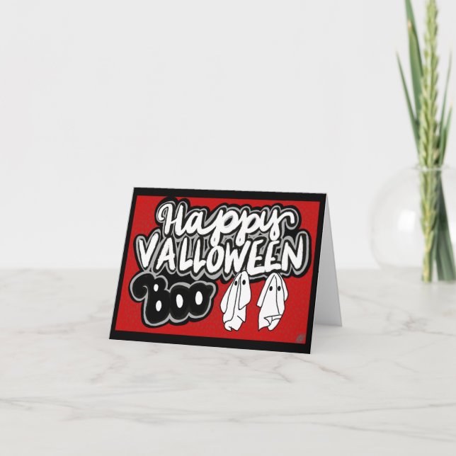 Tarjeta Valloween (Anverso)