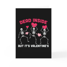 Valloween Valentines muertos dentro de lo gracioso