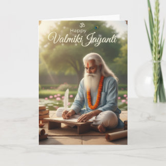 Tarjeta Valmiki jayanti