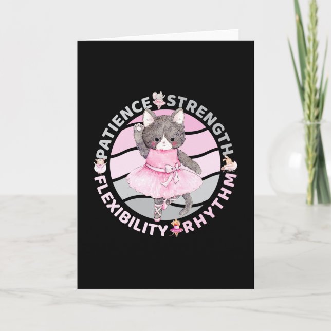 Tarjeta Valores centrales del bailarín de ballet - Balleri (Anverso)