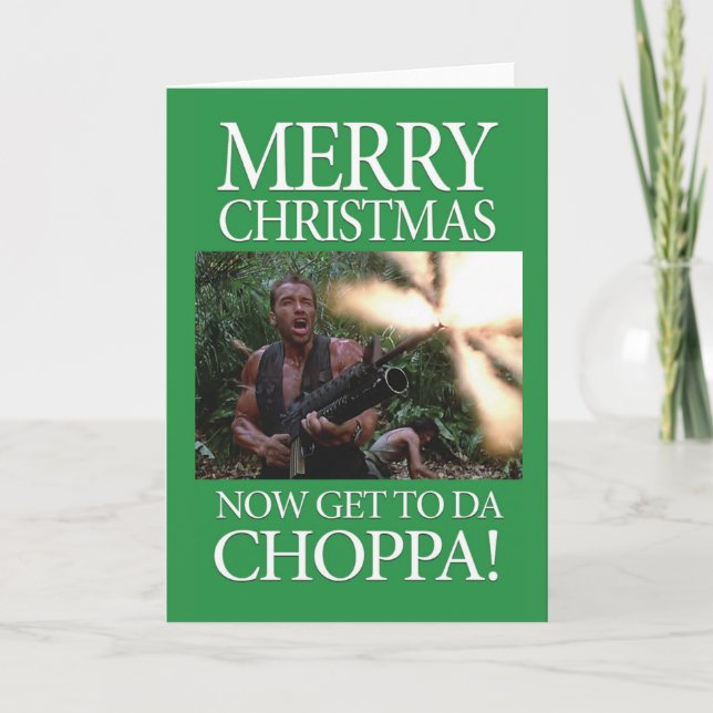 Tarjeta Vámonos al helicóptero (Anverso)