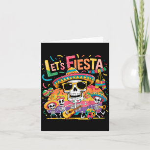 Tarjeta Vámonos fiesta fiesta mexicana 5 de mayo divertido