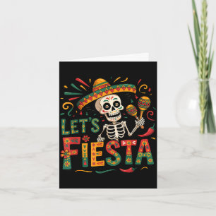 Tarjeta Vámonos fiesta fiesta mexicana 5 de mayo divertido