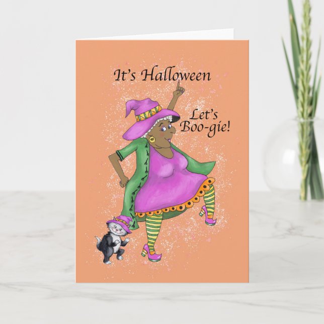 Tarjeta Vamos a Boo-gie  (Anverso)