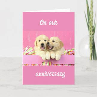 TARJETA "VAMOS A CUBRIR" EN NUESTRO ANIVERSARIO