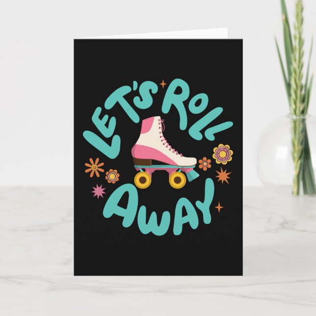 Tarjeta Vamos a eliminar los patines de patinaje (Anverso)