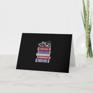 Tarjeta Vamos a Encendernos - Amante de Libros de Terror A
