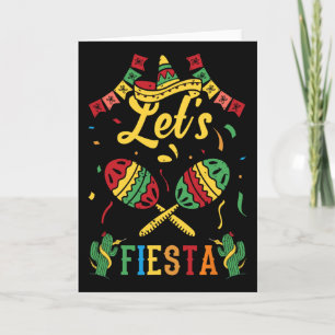 Tarjeta Vamos a Fiesta Cinco De Mayo