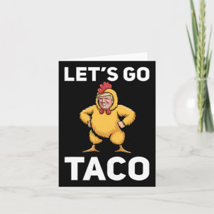 Tarjeta Vamos a hablar de Taco es gracioso el juego de pol