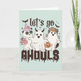 Tarjeta "Vamos a los Ghouls"