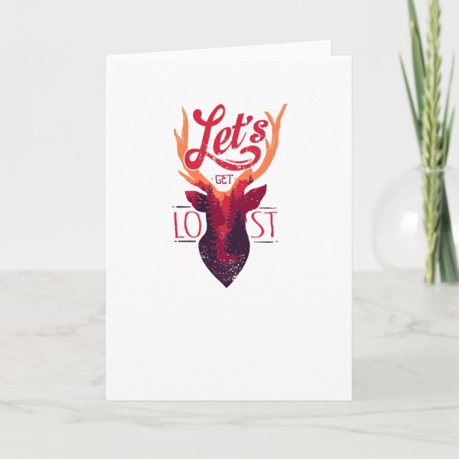 Tarjeta Vamos a perder (Anverso)