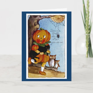 Tarjeta ¡Vamos a poner un fantasma tras Yoo-oo!