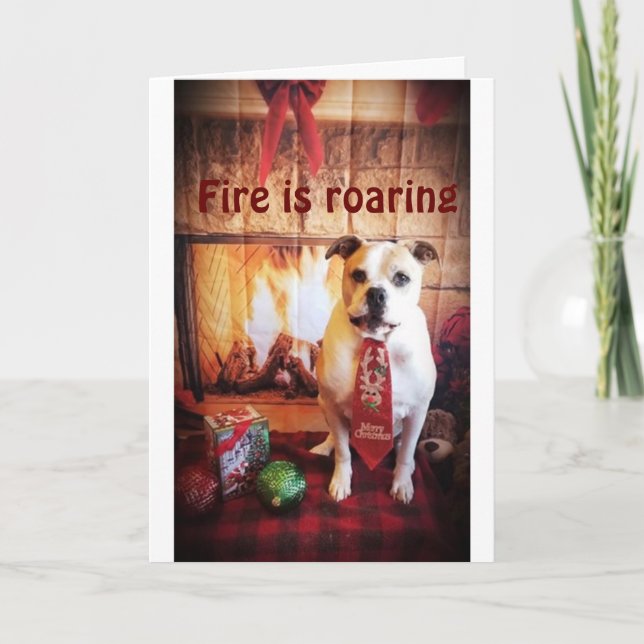 TARJETA ***VAMOS AL FUEGO*** VEA A DÓNDE VA~~ (Anverso)