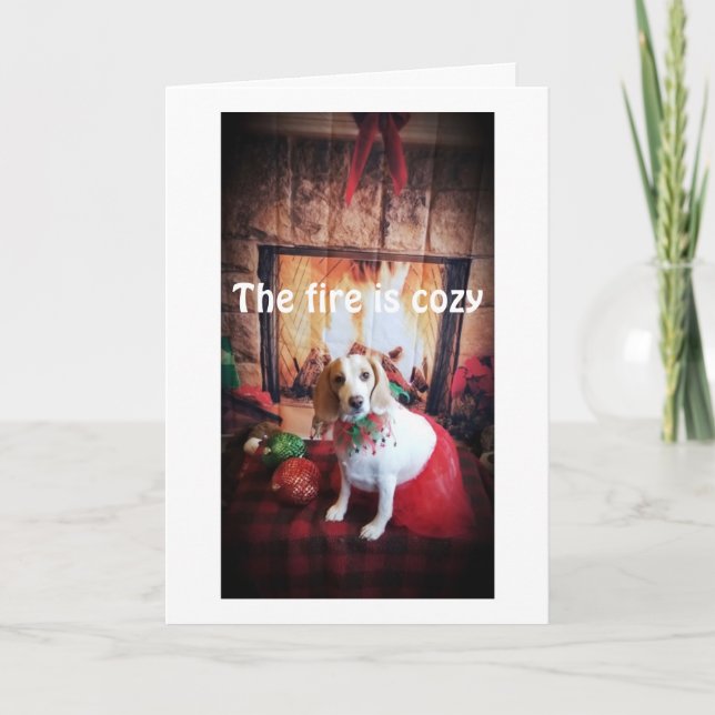 TARJETA ***VAMOS AL FUEGO*** VEA A DÓNDE VA~~ (Anverso)