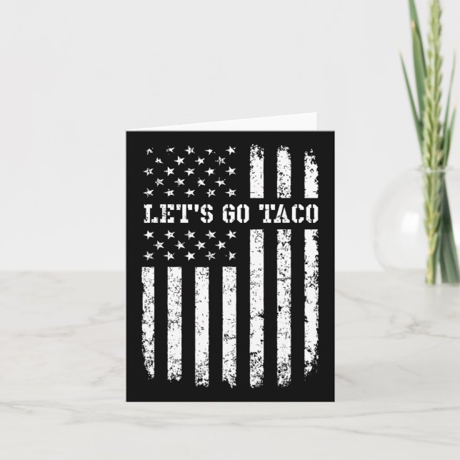 Tarjeta Vamos Bandera del Taco (Anverso)