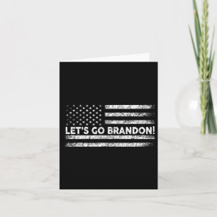 Tarjeta Vamos Brandon Joe Biden a despedir a Biden
