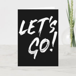 Tarjeta Vamos Diseño de jugador y streamer