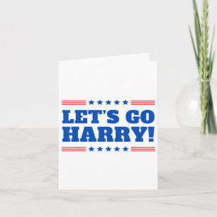Tarjeta Vamos Harry - Estás votando por Trump Hoy Divertid