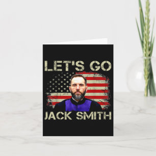 Tarjeta Vamos Jack Smith Bandera Americana Verano 